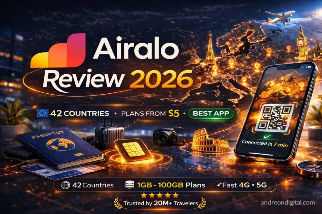 airalo review europe 2026 eurolink plan 42 countries