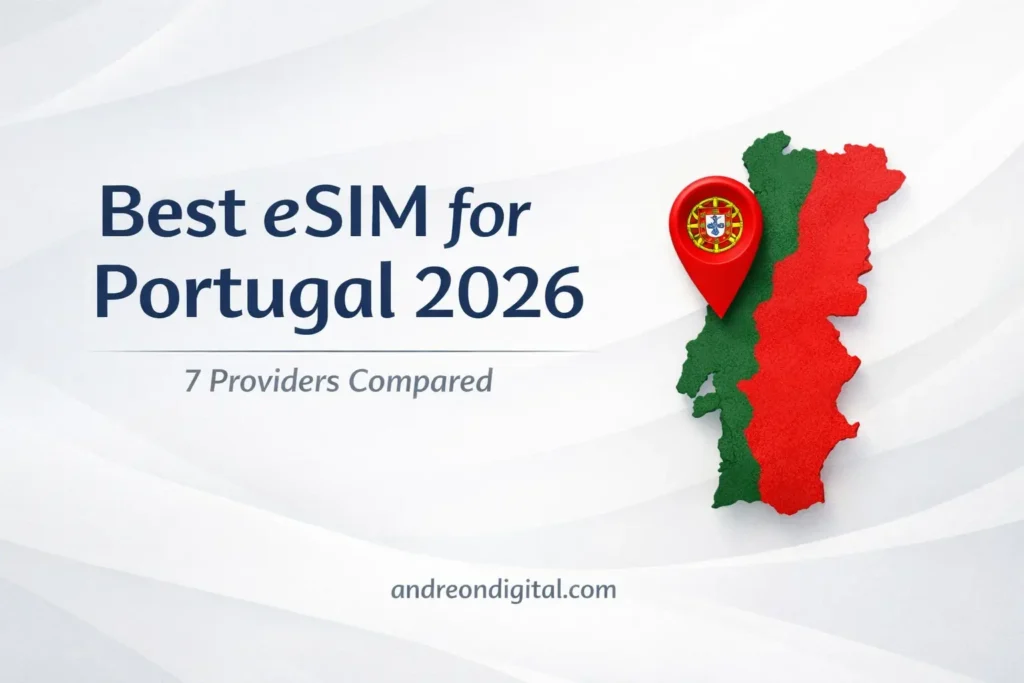 best esim for portugal 2026 seven providers compared lisbon porto