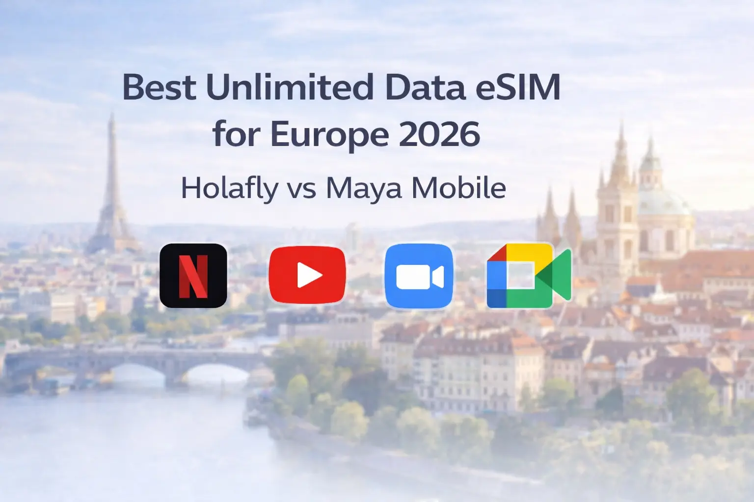best unlimited data esim europe 2026 holafly vs maya mobile
