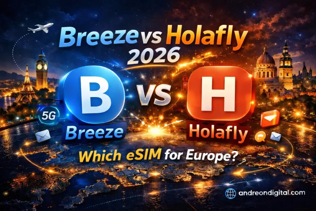 breeze vs holafly 2026 esim comparison europe