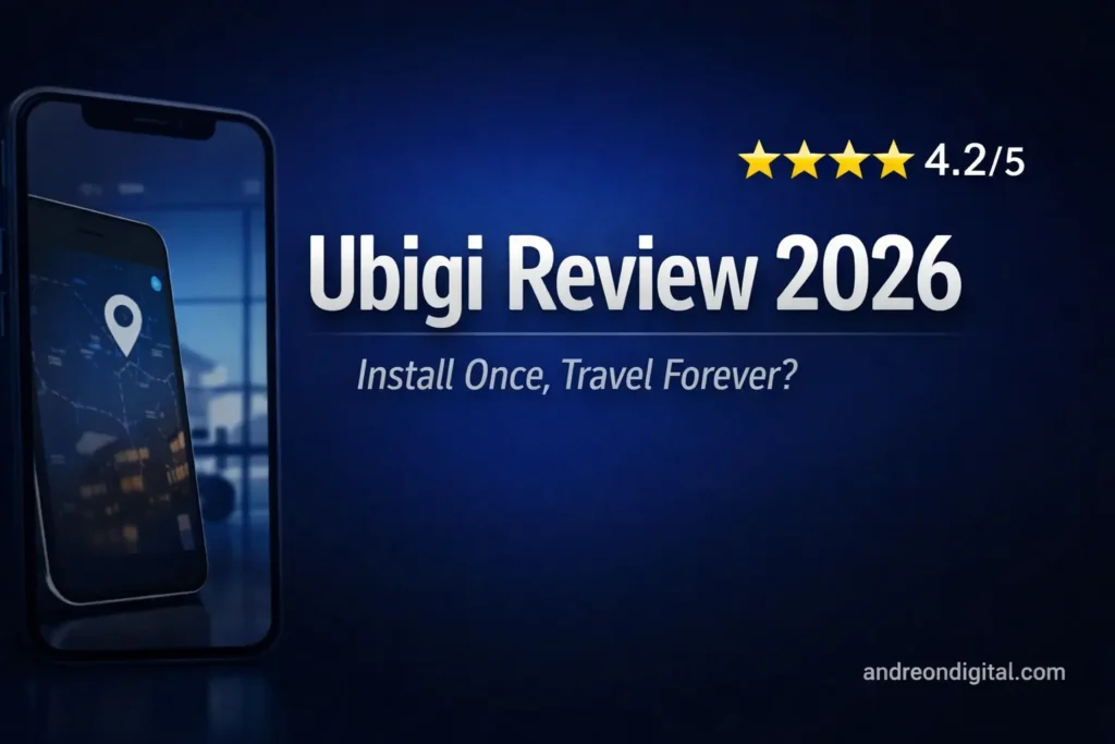 Ubigi eSIM review 2026 install once travel forever Europe