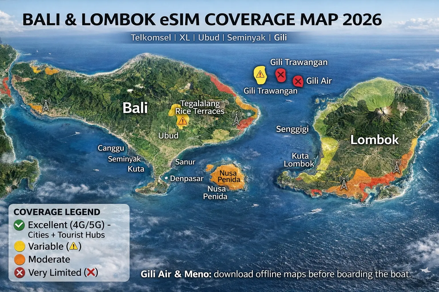 best esim for bali 2026 unlimited data ubud canggu gili islands