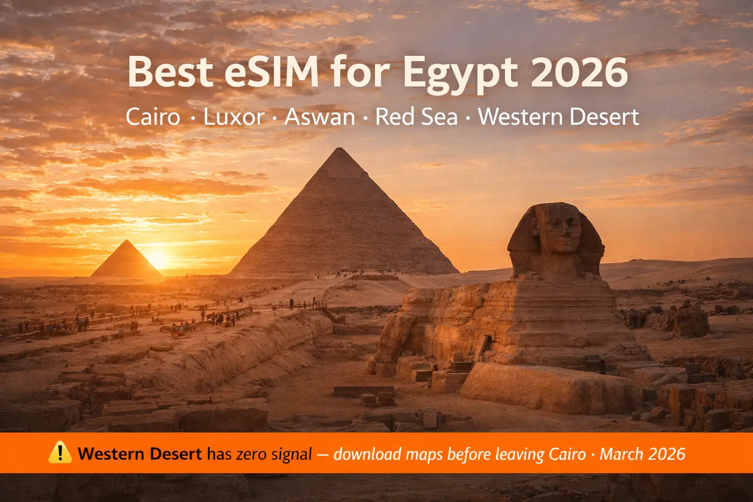 best esim egypt 2026 cairo pyramids luxor nile orange vodafone nomad holafly airalo saily