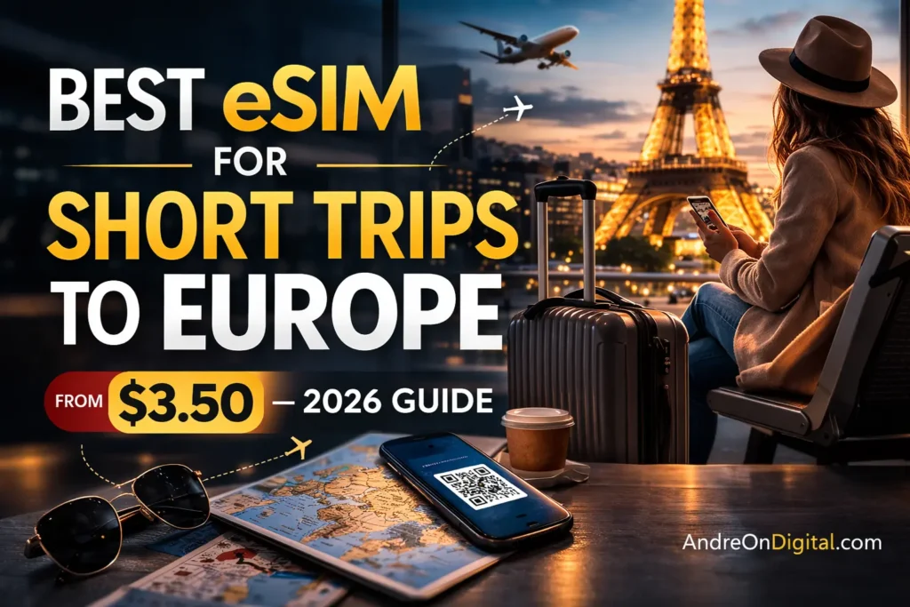 best esim for short trip europe 1 week 2026