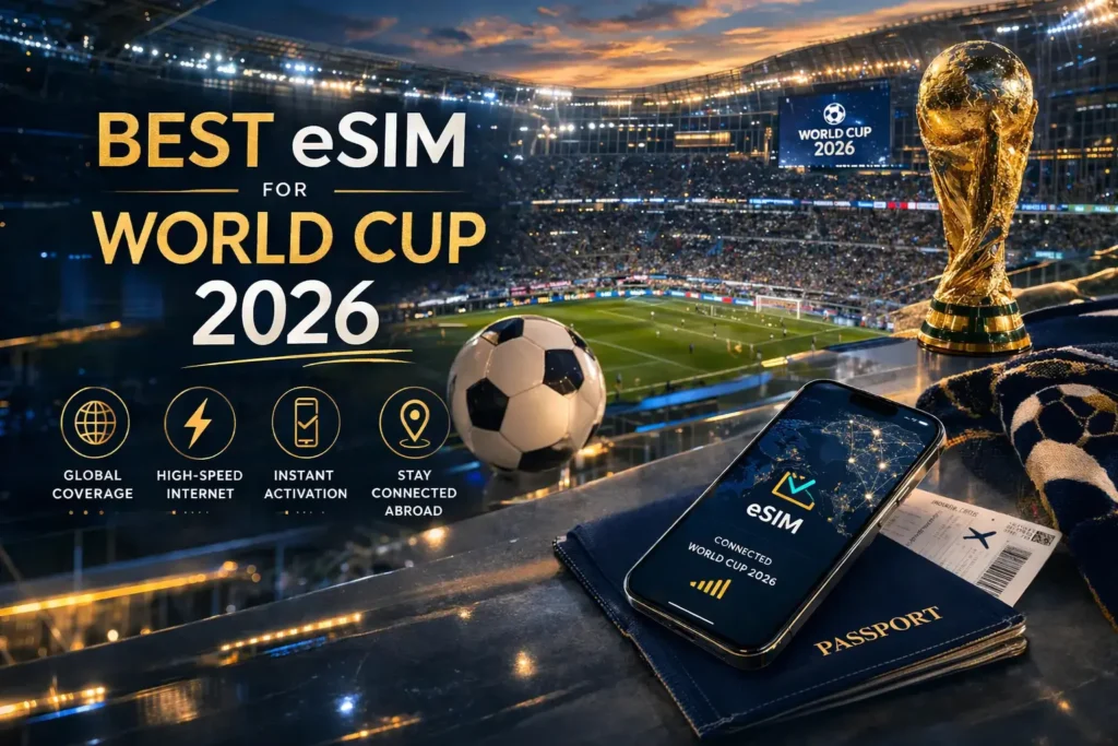 best esim for fifa world cup 2026 with instant activation and global coverage for travelers in usa mexico and canada