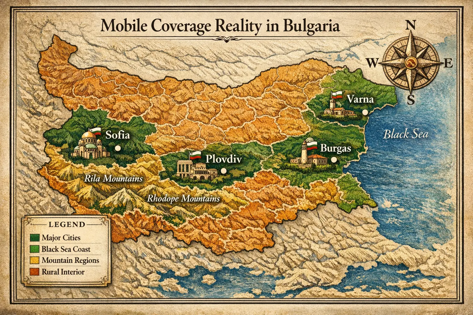 best esim for bulgaria 2026 sofia black sea coverage