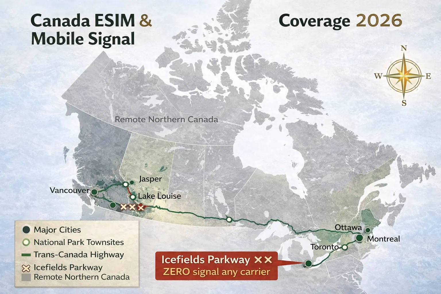 best esim for canada 2026 toronto vancouver banff coverage