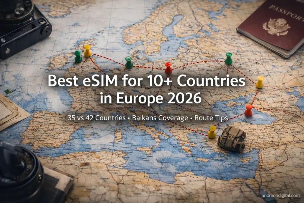 best esim 10 countries europe 2026 multi country route