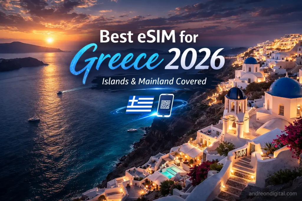 esim for greece travel santorini mykonos coverage 2026