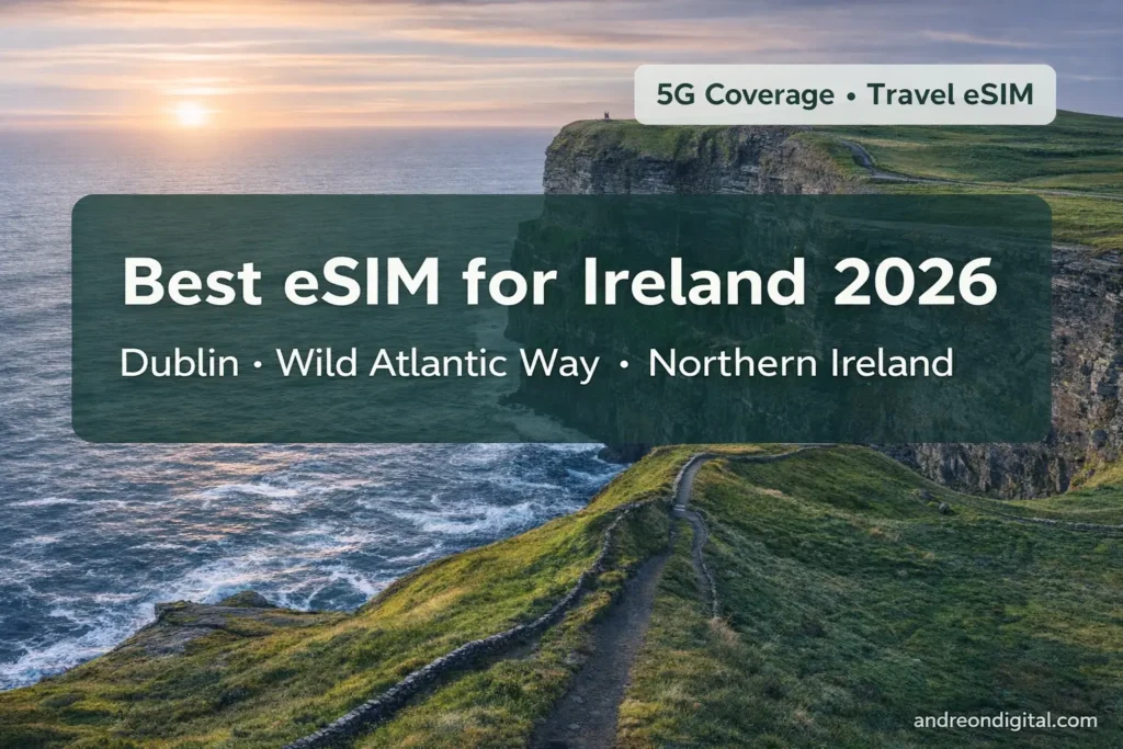 best esim ireland 2026 dublin wild atlantic way