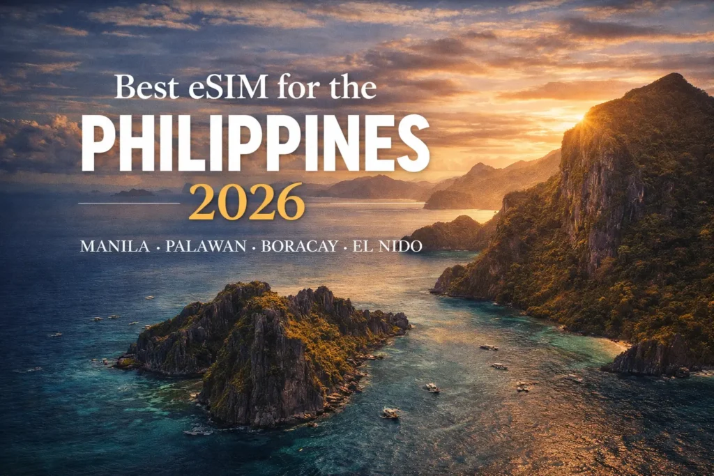 best esim philippines travel 2026 manila palawan el nido boracay islands