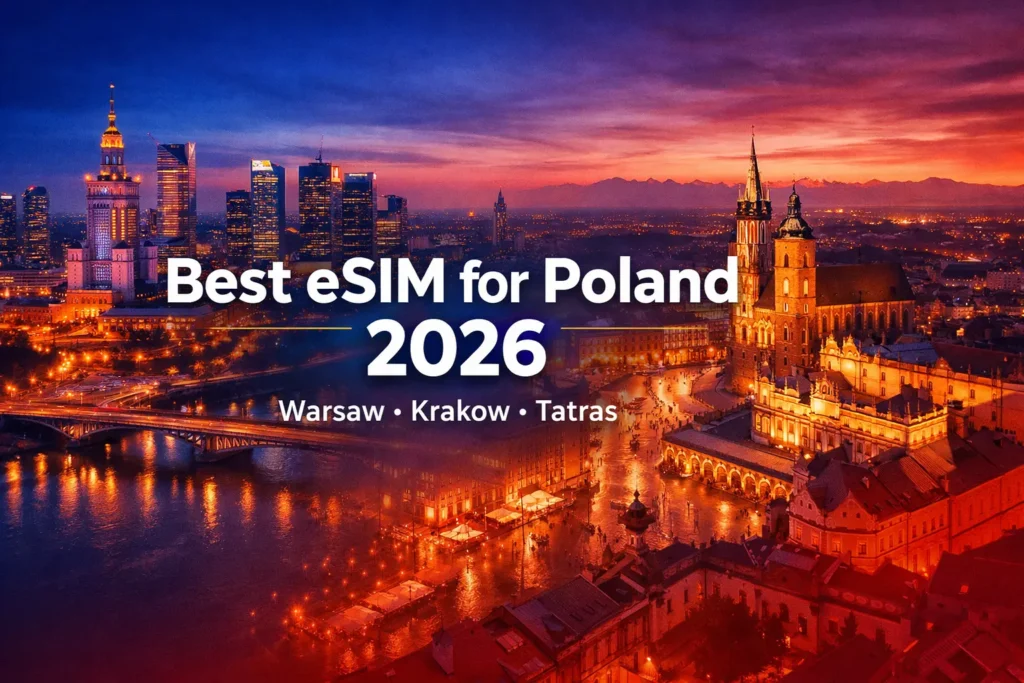 best esim poland 2026 warsaw krakow