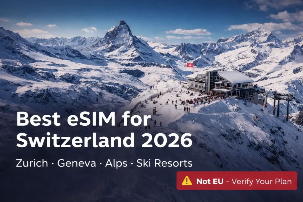best esim for switzerland 2026 zurich geneva alps