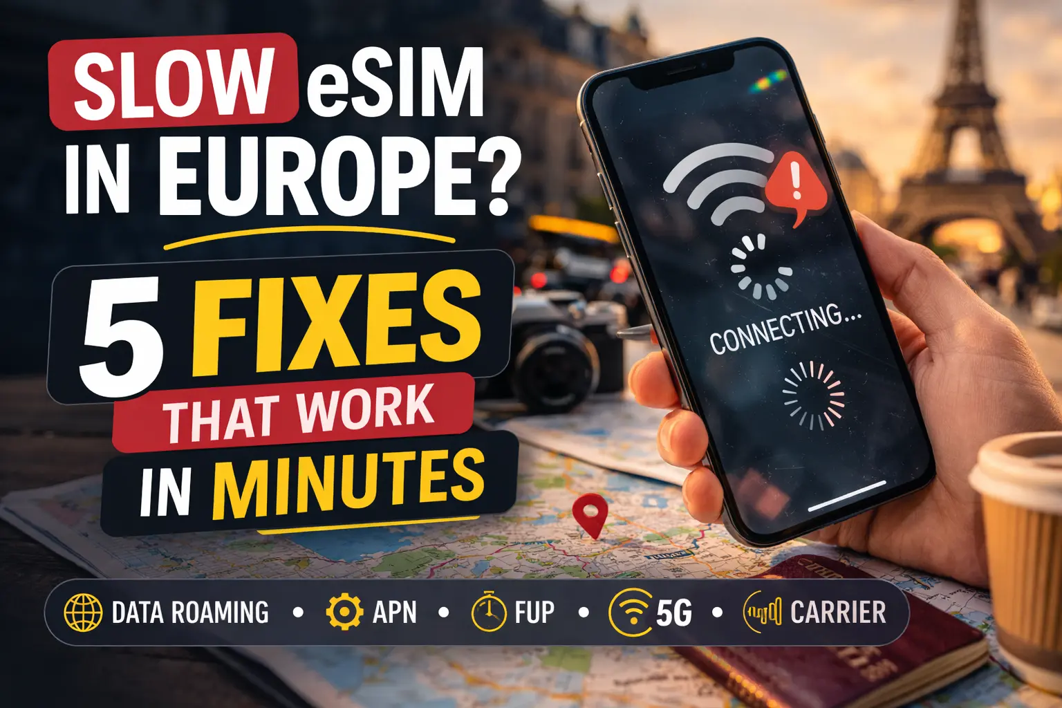 slow esim internet europe fix 2026