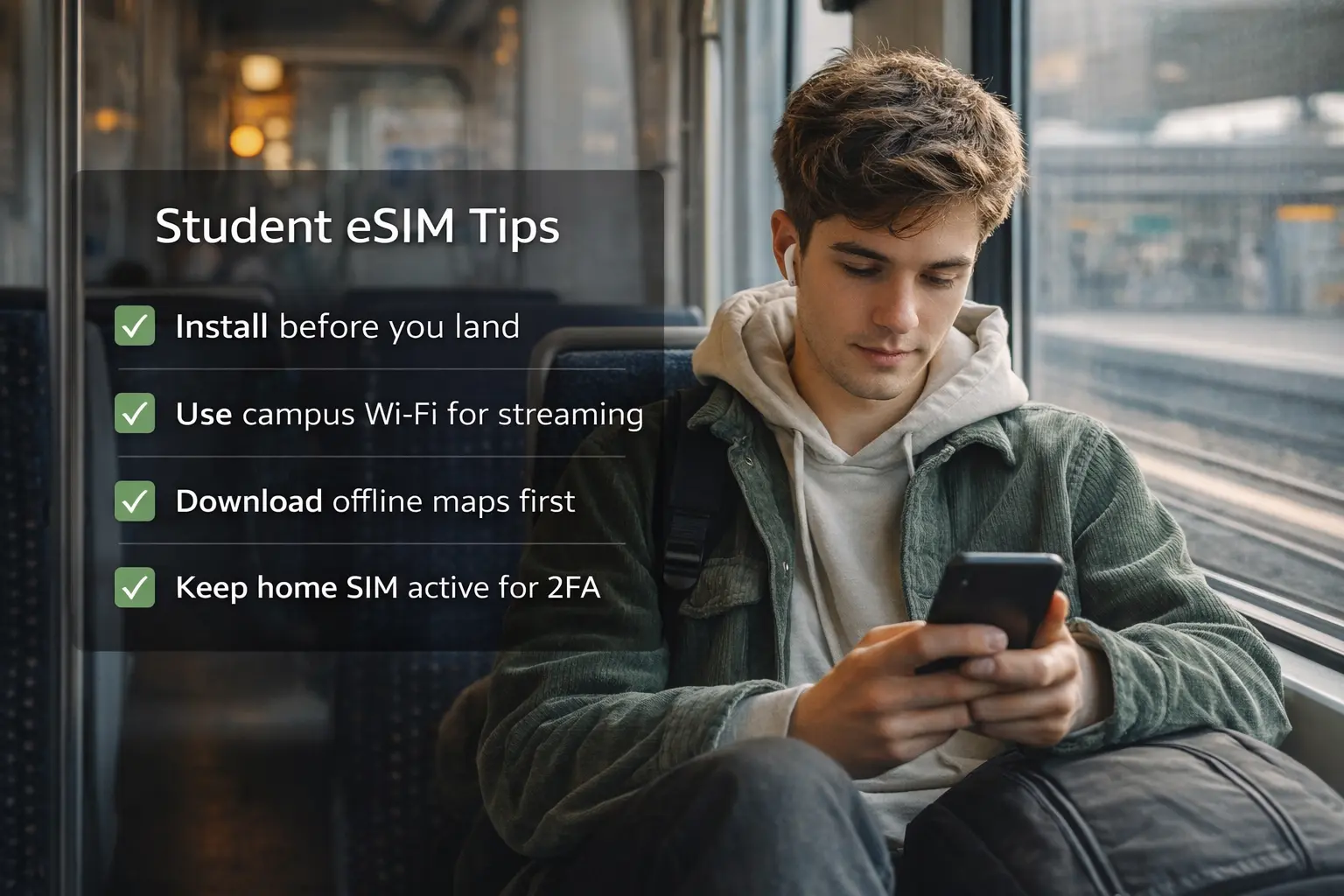study abroad europe esim tips data usage students