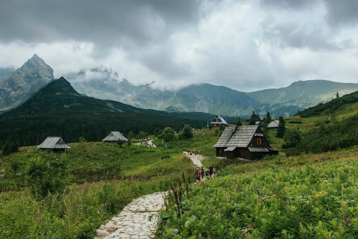 Tatra Mountains Zakopane Poland hiking trail rural mobile coverage travel