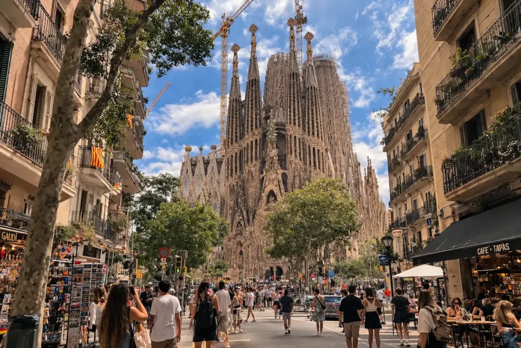 mejor esim para españa 2026 barcelona sagrada familia turistas cobertura internet datos moviles españa