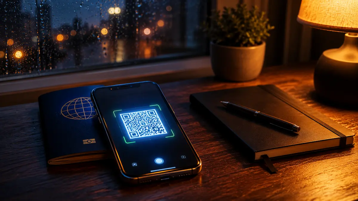 me da o alt para essa imagem com a focus key  how to use esim in europe 2026 install at home before flight on stable wifi