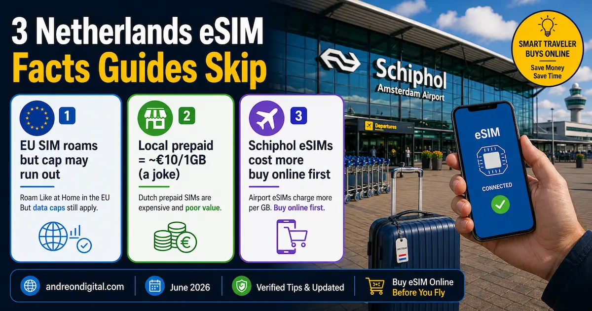 netherlands esim eu roaming roam like at home local sim schiphol airport 2026 travel tips data cap