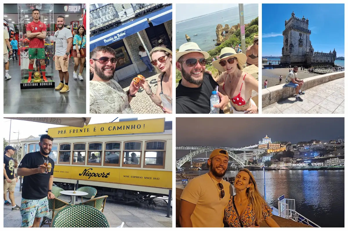 portugal travel photos lisbon porto algarve belem tower pasteis de belem cristiano ronaldo museum real experience 2026